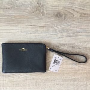 COACH NAVY WRISTLET